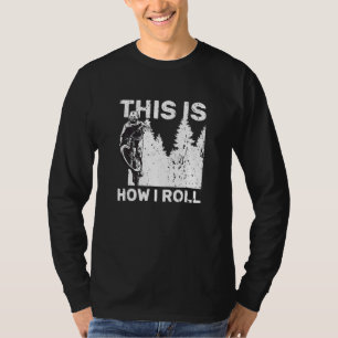 T-shirt Vélo VTT Cycliste C'Est Comme Ça Que Je Roule