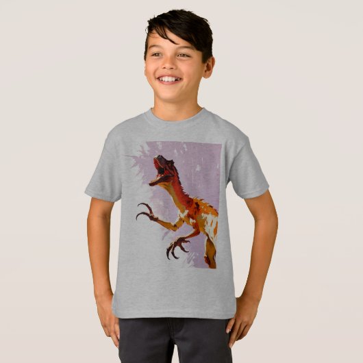 T-shirt Velociraptor (Devant entier)