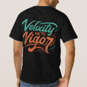 T-shirt Velocity rencontre Vigor (Dos)