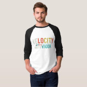 T-shirt Velocity rencontre Vigor (Devant entier)