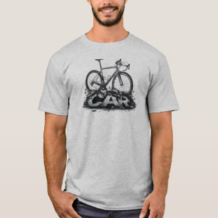 T-shirt Vélos avant voitures