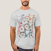 T-shirt Vélos graphiques / vélo (Devant)