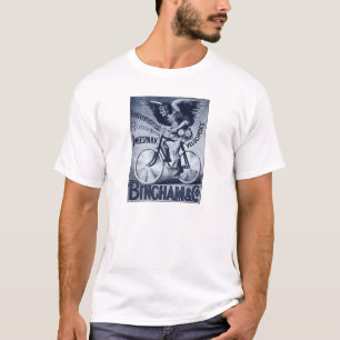T-shirt Vélos sur rail de Bingham et de Cie.