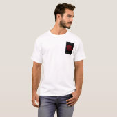 T-shirt Velvet Shadows Rose (Devant entier)