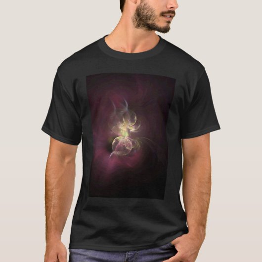 T-shirt Velveteen  Fractal Mathematical (Devant)
