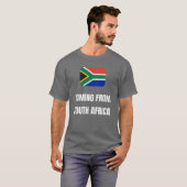 T-shirt Venant d'Afrique du Sud (Devant entier)