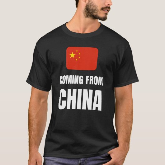 T-shirt Venant de Chine (Devant)