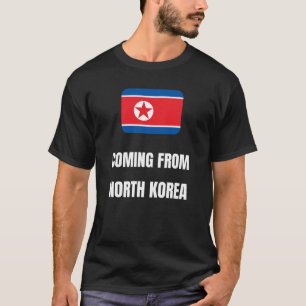 T-shirt Venant de Corée du Nord