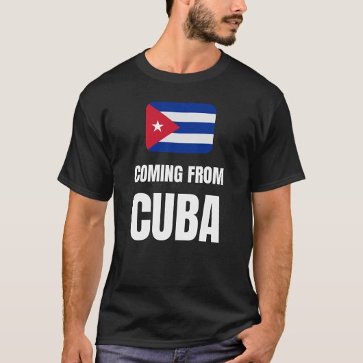 T-shirt Venant de Cuba (Devant)