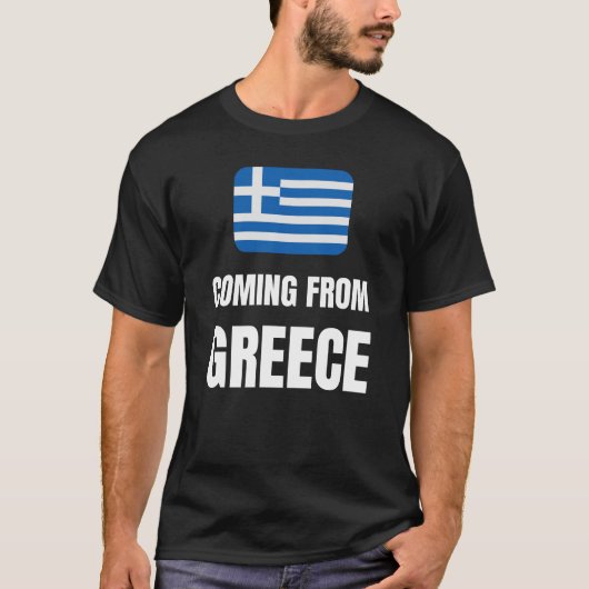 T-shirt Venant de Grèce (Devant)
