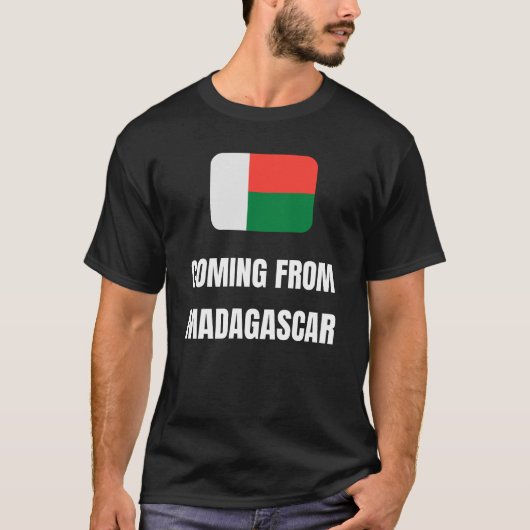 T-shirt Venant de Madagascar (Devant)