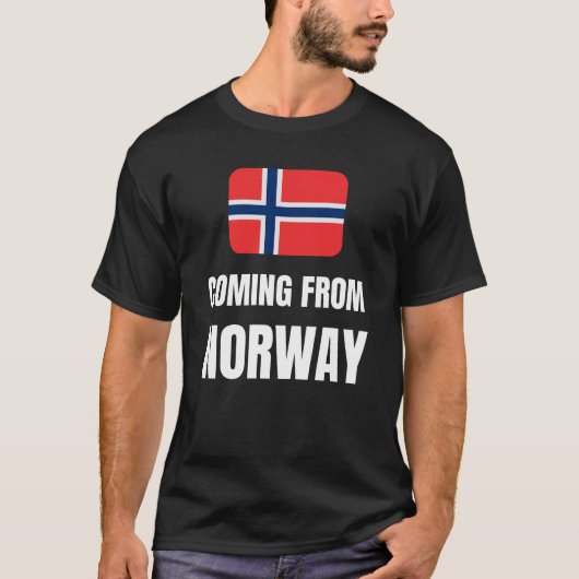 T-shirt Venant de Norvège (Devant)