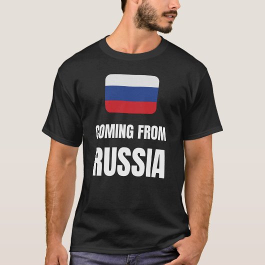 T-shirt Venant de Russie (Devant)
