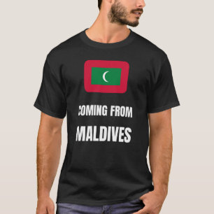 T-shirt Venant des Maldives