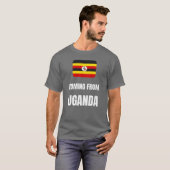 T-shirt Venant d'Ouganda (Devant entier)
