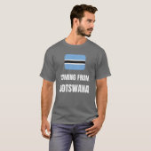T-shirt Venant du Botswana (Devant entier)