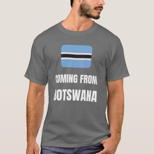 T-shirt Venant du Botswana (Devant)