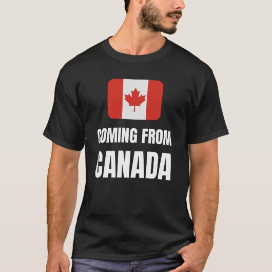 T-shirt Venant du Canada (Devant)
