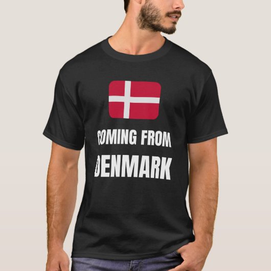 T-shirt Venant du Danemark (Devant)