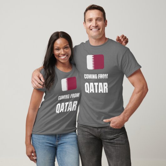 T-shirt Venant du Qatar (Unisexe)