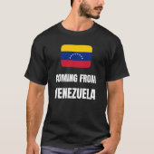 T-shirt Venant du Venezuela (Devant)