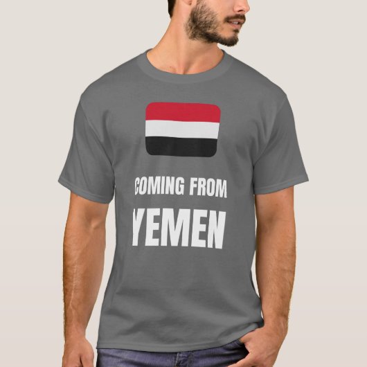T-shirt Venant du Yémen (Devant)