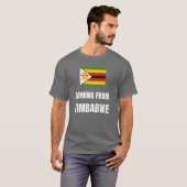 T-shirt Venant du zimbabwe (Devant entier)