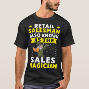 T-shirt Vendeur De Détail Également Connu Sous Le Nom De M