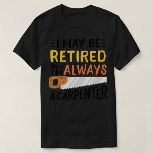 T-shirt Vendeur retraité (Design devant)