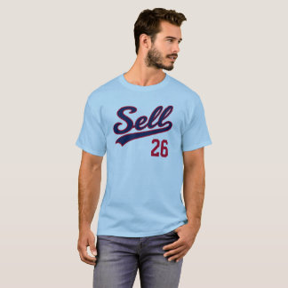T-shirt Vendez 26 Conception d'un fan de baseball drôle