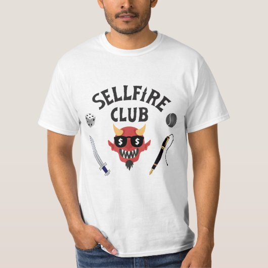 T-shirt vendre club de tir (Devant)