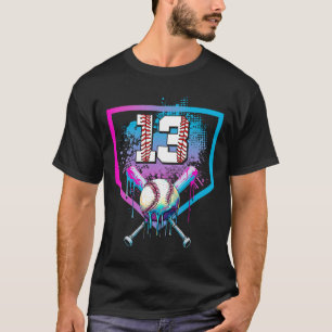 T-shirt Vendre Drip 13e anniversaire Accueil Plaque Garçon
