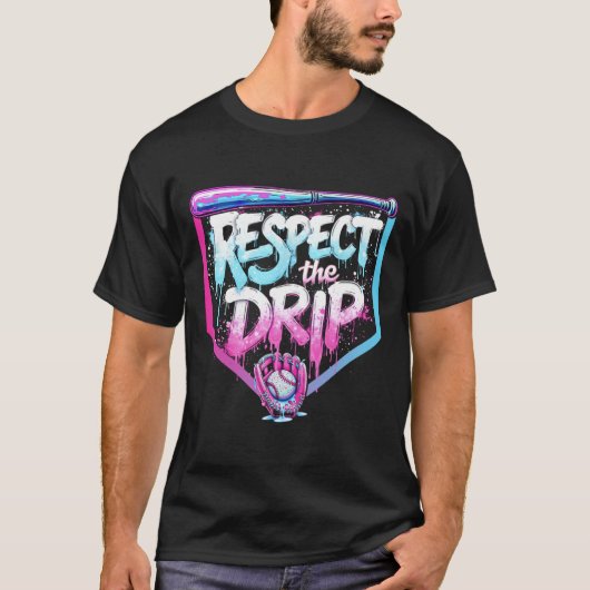 T-shirt Vendre Drip Boys Glace Crème Respect Les Joueurs D (Devant)
