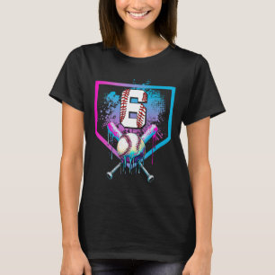 T-shirt Vendre Drith 6th Birthday Accueil Plaque Garçons J