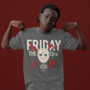 T-shirt Vendredi 13 Armes - Masque de hockey