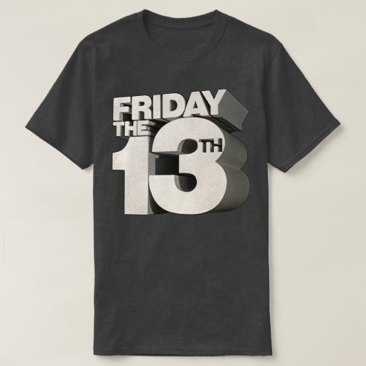 T-SHIRT VENDREDI 13E 3E (Design devant)