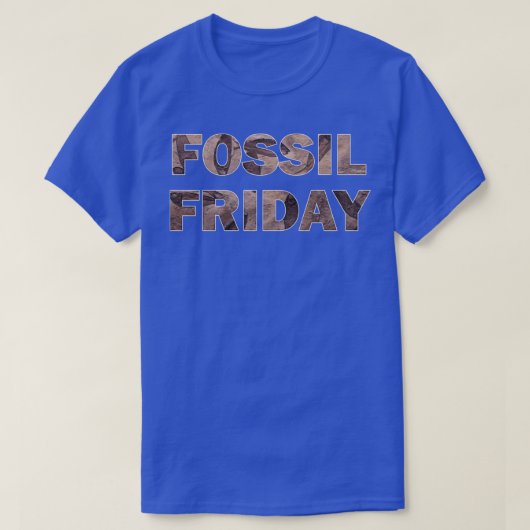 T-shirt Vendredi fossile classique 1 (Design devant)