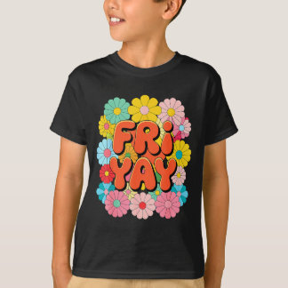 T-shirt Vendredi Happy Friyay Vendredi Happy Fri Yay Ensei