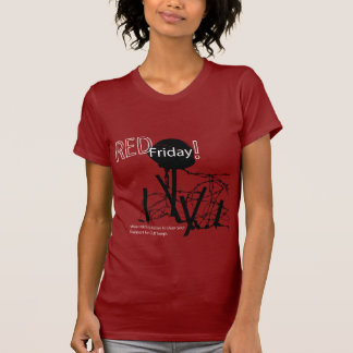 T-shirt Vendredi rouge