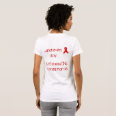 T-shirt Vendredi rouge (Dos entier)