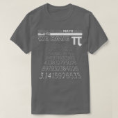 T-shirt Venez à Math Side We have Pi Funny Mathematics (Design devant)
