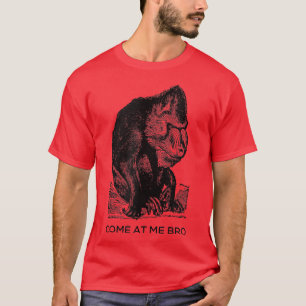 T-shirt Venez à Me Bro Funny Gorilla Gym et fêtes Design