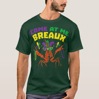 T-shirt Venez Au Me Breaux Perles De Crawfish Drôle Mardi