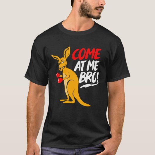 T-shirt Venez Chez Moi Bro Kangaroo (Devant)