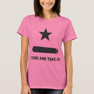 T-shirt Venez il falloir le drapeau