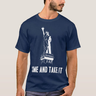 T-shirt Venez prendre lui/thé