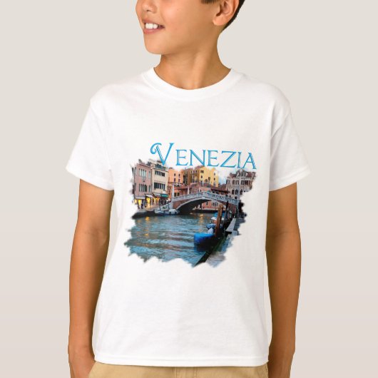 T-shirt Venezia, Italie : Le long du canal (Devant)