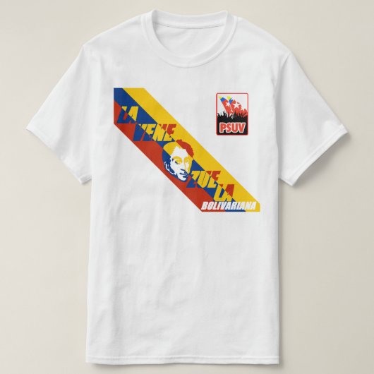 T-SHIRT VENEZUELA BOLIVARIANA (Design devant)