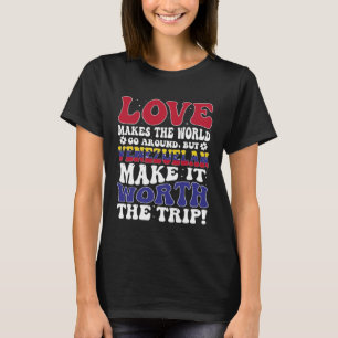 T-shirt Vénézuéla Drapeau Hommes & Femmes Cute Til Vénézué