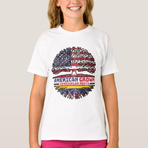 T-shirt Venezuela Vénézuélien États-Unis États-Unis